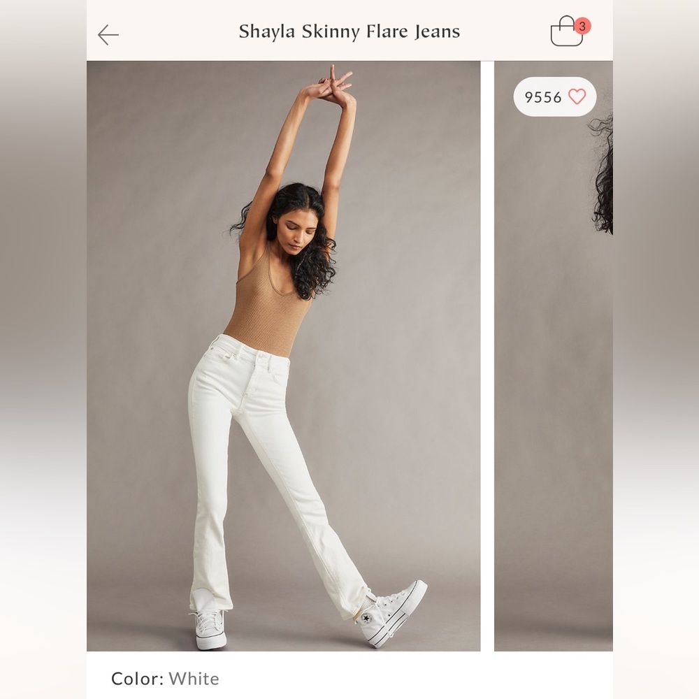 Free People Shayna Skinny Flare Jeans